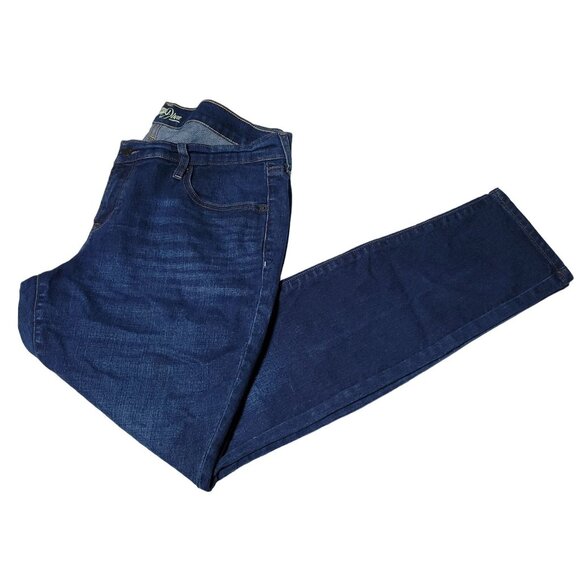 Old Navy The Diva Jeans Womens Size 14 Straight Low Rise Medium Wash Denim Pants - Picture 1 of 5